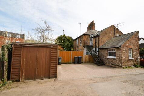 Shed and parking space