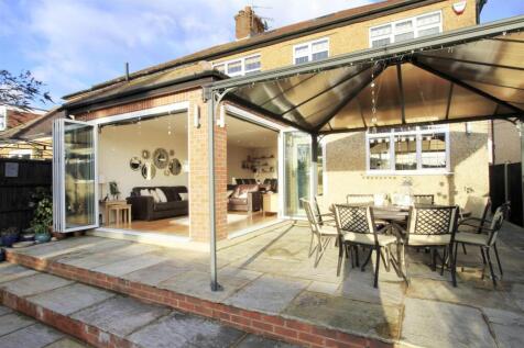 Rear patio