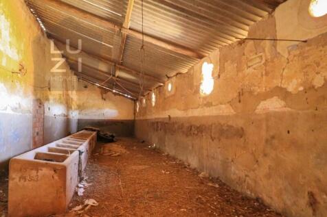 Farm with large urban plot with ruin and extensive flat land, in Burgau - Luzi Homes