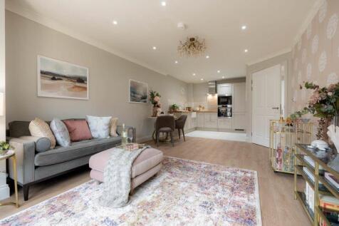 Open plan living area