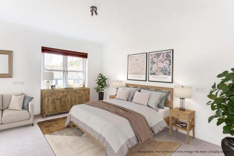 Bedroom Virtually Staged