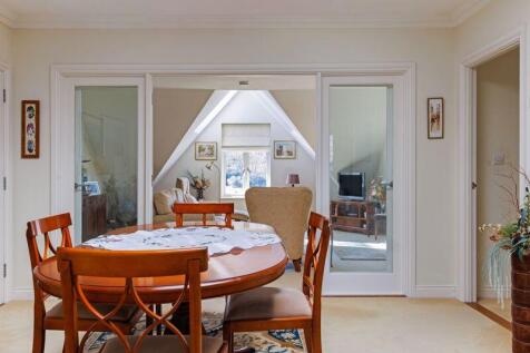 Dining room through to living room