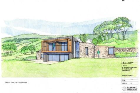 Architectural drawing of the barn development