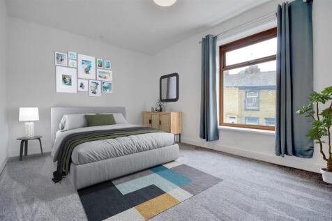 Master Bedroom Staged