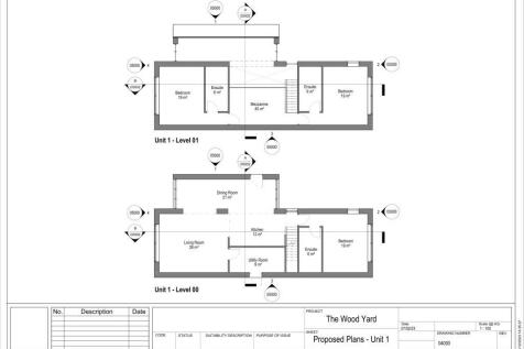 Proposed Floor Plan - Unit 1