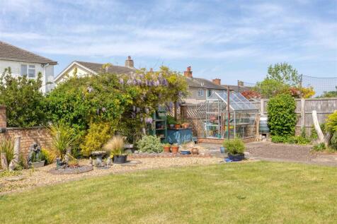 West facing garden