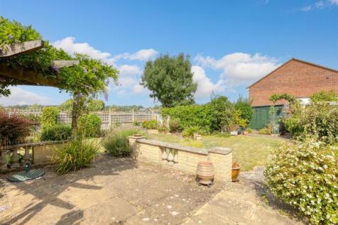 West facing garden