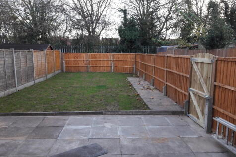 Rear Gated garden