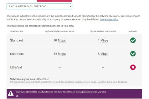 Internet Speed