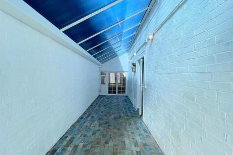 Converted carport