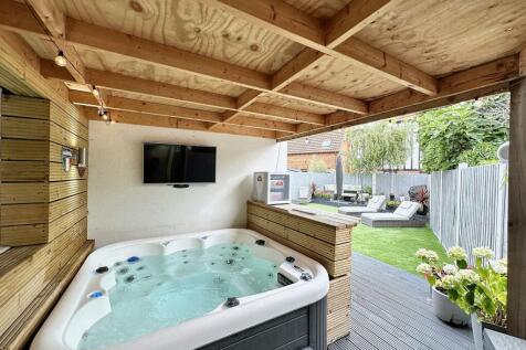 Covered Hot Tub