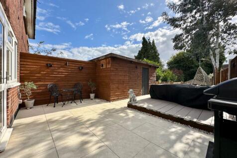 Patio seating area