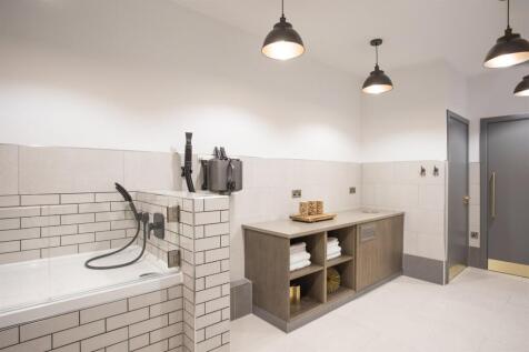 Pet wash room