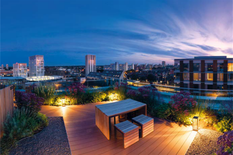 Roof terrace 