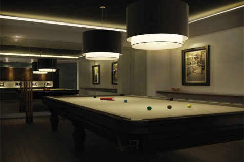 Snooker room