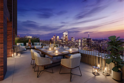 Rooftop terrace 