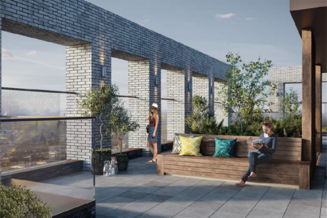 Roof terrace 