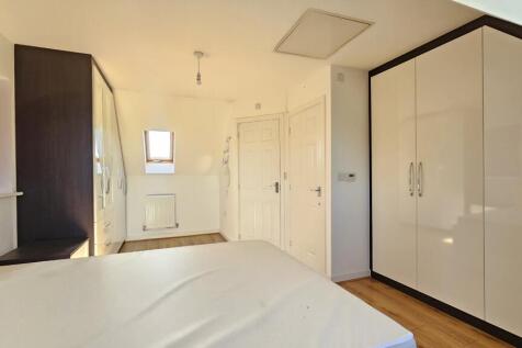Master bedroom with storage