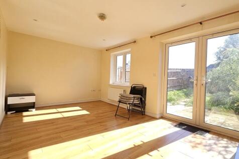 Lounge with patio doors to garden