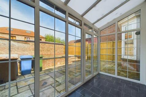 Upvc conservatory: