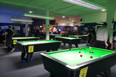 Onsite bar and pool