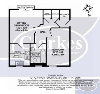 Clarkes Floorplan