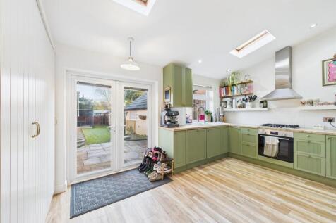 Kitchen with Velux Windows