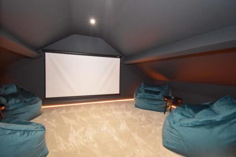 Attic Media Room
