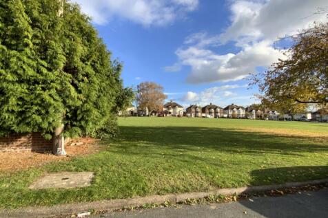 The green to the immediate right of the property