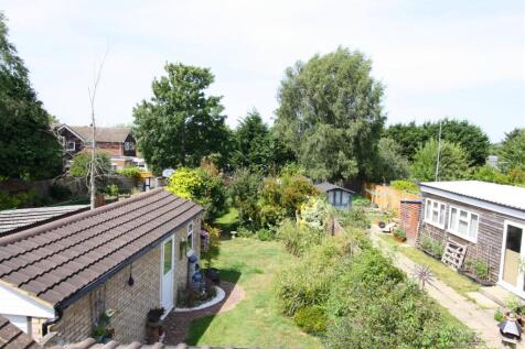 rear garden above