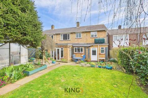 Rear of property