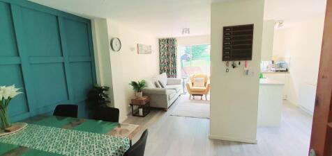 Open plan living space