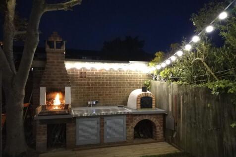 Night time garden
