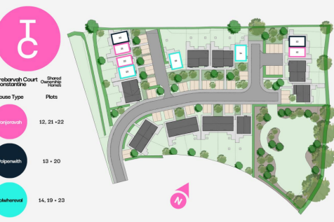 Trebarvah Court Site Map.png