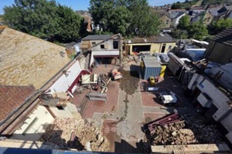 Site in process of being cleared