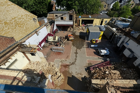 Site. (Being Cleared)