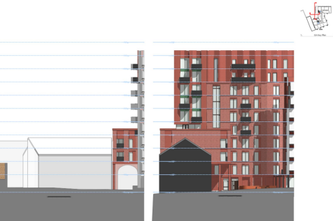 Side &amp; Rear Of Front Block