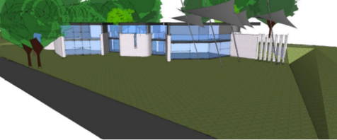 Proposed CGI View From South West