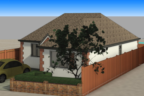 CGI Of Proposed Dwelling