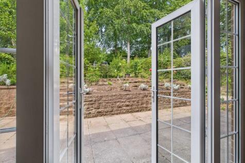 French Doors from Dining Room onto Rear Garden