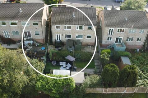 Drone showing Tiered Garden