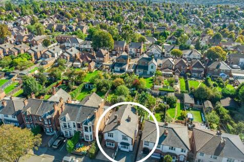 Drone showing Front of Property and Views Behind