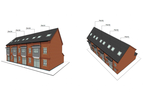 Proposed Rear Aerial Elevation