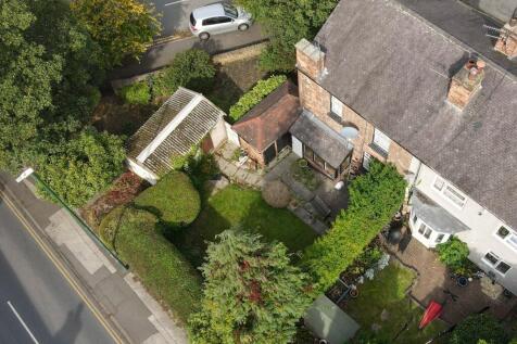 Drone of Rear Garden and Garage/Driveway