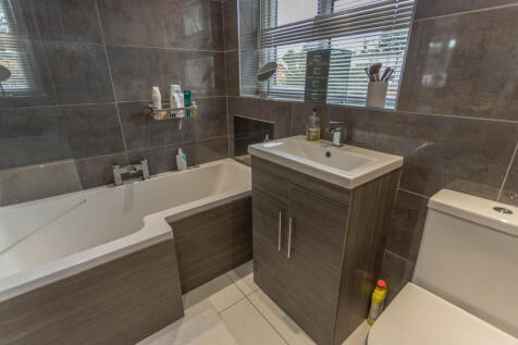 Bathroom with TV