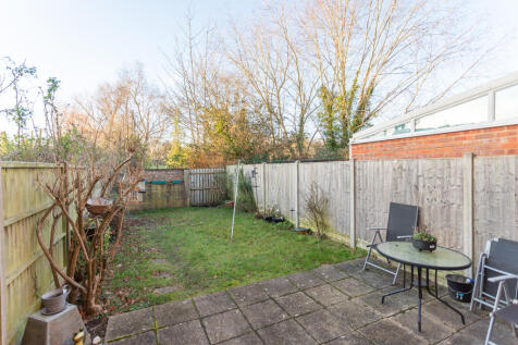 Rear garden