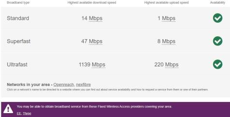 Hallet Internet