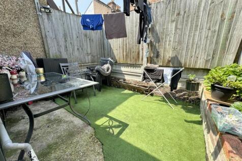 Rear garden: