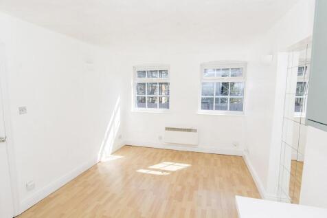Open plan lounge and kitchen