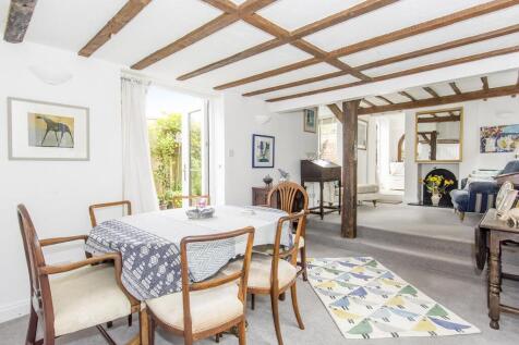 Open Plan Lounge Through To Dining Room